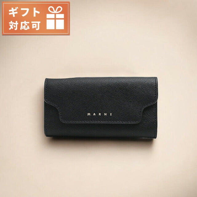 マルニ MARNI キーケース PCMO0017U0-Z360N レディース ブラック WQ00044037