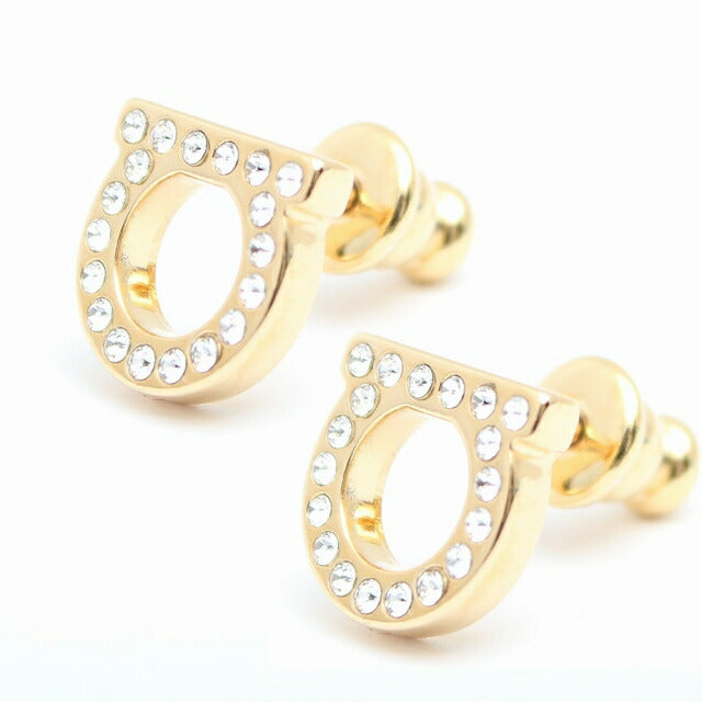 Ferragamo ピアス レディース GANCINO CRYSTAL 760123-696576 フェラガモ FERRAGAMO ピアス 760123-696576 レディース