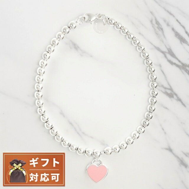 ティファニー TIFFANY&amp;CO ハート ブレスレット 30978811 レディース リターン トゥ ティファニー シルバー ピンク WQ00044361