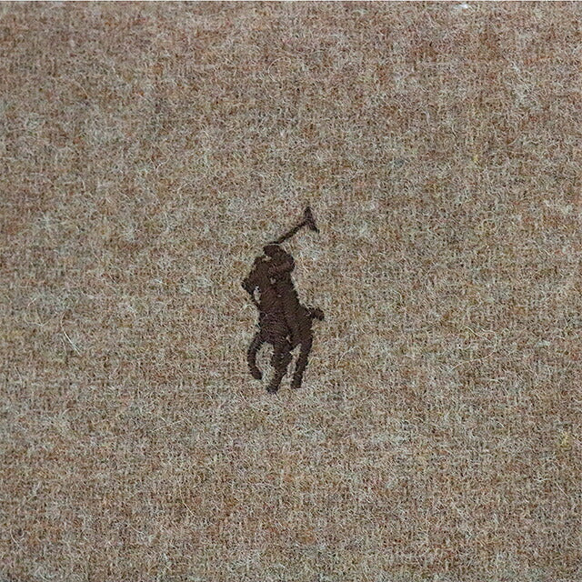 ポロラルフローレン POLO RALPH LAUREN バイカラー マフラー PC0455-225 PC0455-226メンズ レディース ナツメグ ブラウン WQ00044592
