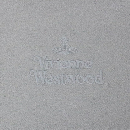 ヴィヴィアンウエストウッド VIVIENNE WESTWOOD マフラー ストール オーブロゴ 刺繍 無地 メンズ レディース P403-LIGHTGREY WQ00044795