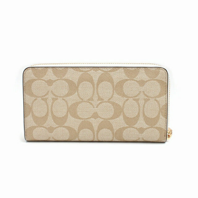 コーチ COACH 長財布 4452-IMDQC レディース ベージュ WQ00045067