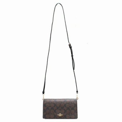 コーチ COACH ショルダーバッグ シグネチャーキャンバス 3036-IMAA8 レディース アウトレット ブラウン ブラック WQ00045470