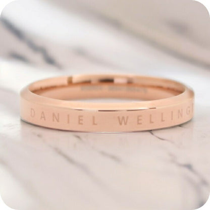 ダニエルウェリントン DANIEL WELLINGTON リング CLASSIC RING DW00400024 メンズ 25号 ローズゴールド WQ00045697