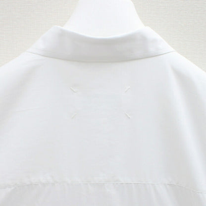 メゾンマルジェラ MAISON MARGIELA シャツワンピース 長袖シャツ S51DL0253S44397100-M レディース ホワイト WQ00045861