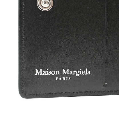 メゾンマルジェラ MAISON MARGIELA 二つ折り財布 二折財布 ミニウォレット SA3UI0007P4745T8013 レディース COMPACT BI FOLD BLACK ブラック WQ00045876