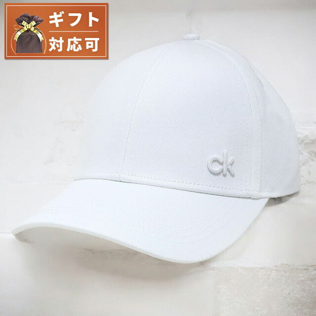 カルバンクライン CALVIN KLEIN キャップ 帽子 K50K502533-101 メンズ レディース ホワイト ロゴ WQ00046133