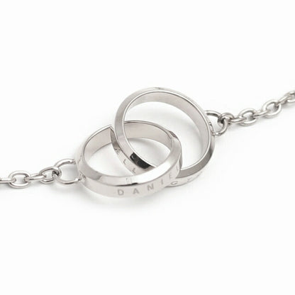 ダニエルウェリントン DANIEL WELLINGTON ブレスレット DW00400165 レディース エランユニティ ELAN UNITY BRACELET シルバー WQ00046268