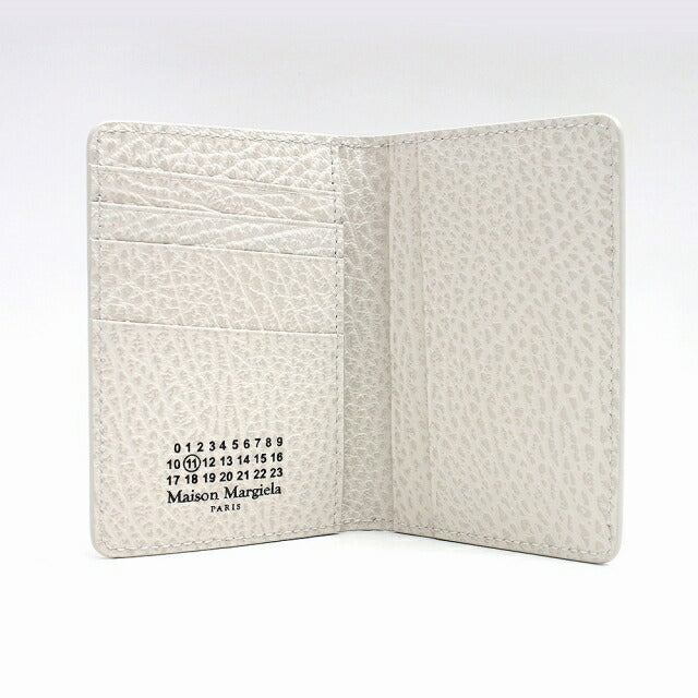 メゾンマルジェラ MAISON MARGIELA カードケース SA1VX0011P4455T2003 メンズ レディース グレージュ ホワイト WQ00046685