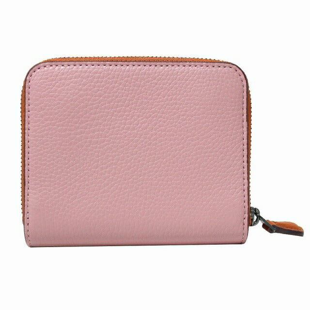 コーチ COACH 二つ折り財布 719-V5PMC レディース スモール ジップ アラウンド SMALL ZIP AROUND ピンク WQ00046799