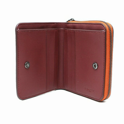 コーチ COACH 二つ折り財布 719-V5PMC レディース スモール ジップ アラウンド SMALL ZIP AROUND ピンク WQ00046799
