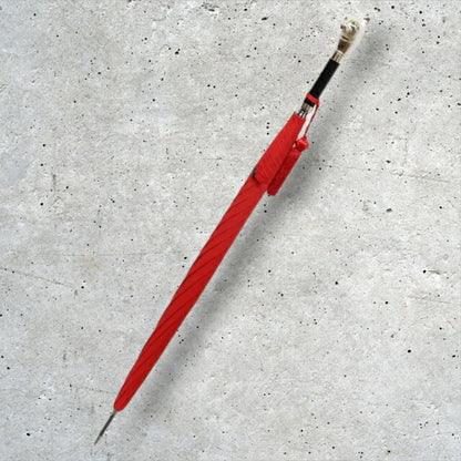 フォックスアンブレラズ FOX UMBRELLAS 長傘 WLT7 CAT RED レディース アニマルヘッド レッド WQ00046898