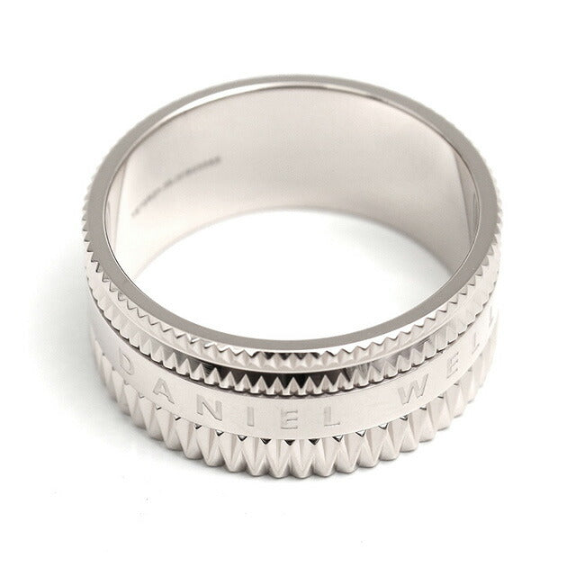 ダニエルウェリントン リング DW00400207 16号 メンズ エレベーション ELEVATION シルバー WQ00047024