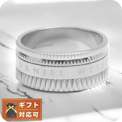 ダニエルウェリントン リング DW00400209 19号 メンズ エレベーション ELEVATION シルバー WQ00047026
