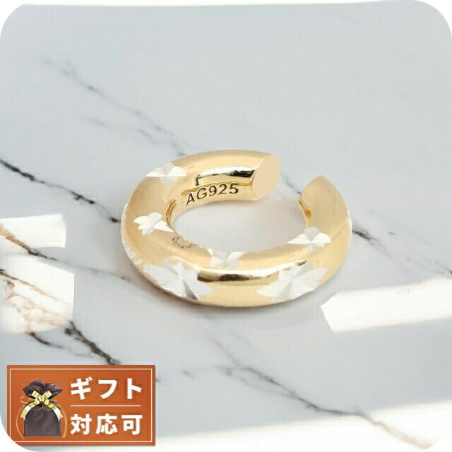 サスキア ディツ SASKIA DIEZ イヤーカフ スター彫刻 048-05-05-000-09-10-20-slv-gd レディース BOLD EARCUFF NO2 STAR WQ00047297