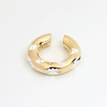 サスキア ディツ SASKIA DIEZ イヤーカフ スター彫刻 048-05-05-000-09-10-20-slv-gd レディース BOLD EARCUFF NO2 STAR WQ00047297