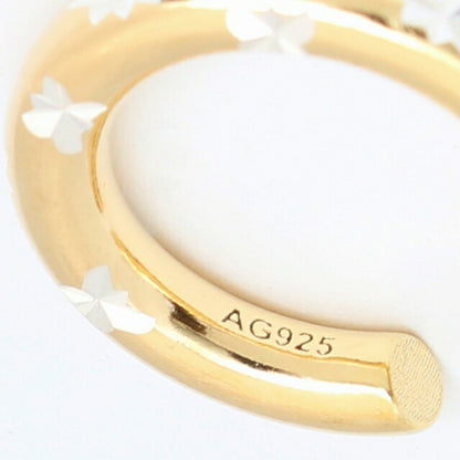 サスキア ディツ SASKIA DIEZ イヤーカフ スター彫刻 048-05-06-000-09-10-20-slv-gd レディース BOLD EARCUFF NO3 STAR WQ00047299