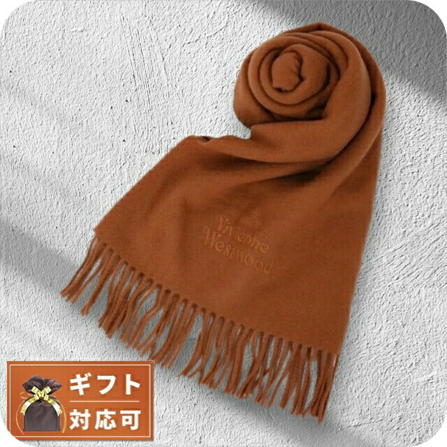 VIVIENNE WESTWOOD マフラー ストール オーブロゴ 刺繍 Vivienne Westwood 並行輸入品 ヴィヴィアンウエストウッド