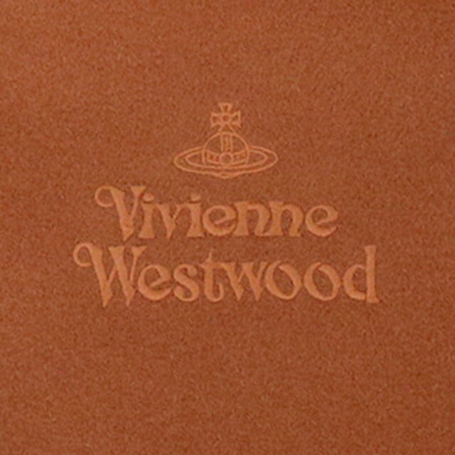 ヴィヴィアンウエストウッド VIVIENNE WESTWOOD マフラー ストール オーブロゴ 刺繍 無地 メンズ レディース C410-CINNAMON WQ00047521