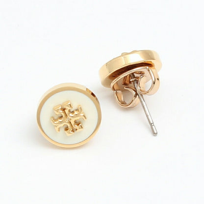 トリーバーチ TORY BURCH ピアス 90547-700 レディース KIRA ENAMEL ゴールド アイボリー WQ00047652