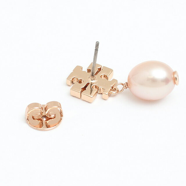 Tory Burch KIRA PAVE PEARL DROP ピアス レディース 60525-955 Tory Burch 60525 955 PAVE PEARL DROP EARRINGS Pink Gold | eBay