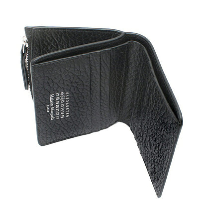 メゾンマルジェラ MAISON MARGIELA 二つ折り財布 二折財布 SA1UI0023P4455T8013 メンズ レディース BLACK ブラック WQ00047693