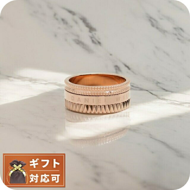 ダニエルウェリントン DANIEL WELLINGTON リング DW00400198 レディース エレベーション リング ELEVATION RING ローズゴールド WQ00047746