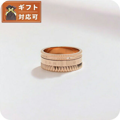 ダニエルウェリントン DANIEL WELLINGTON リング DW00400202 メンズ エレベーション リング ELEVATION RING ローズゴールド WQ00047748