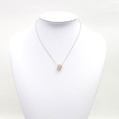 スワロフスキー SWAROVSKI ネックレス 5514488 レディース スパークリングダンス クローバー SPARKLING DANCE ローズゴールド WQ00047785