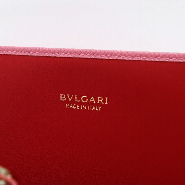 ブルガリ BVLGARI 長財布 287272-GRAIN-PNK-MEDIUM レディース ブルガリブルガリ BB キャンディクオーツ ピンク WQ00047847