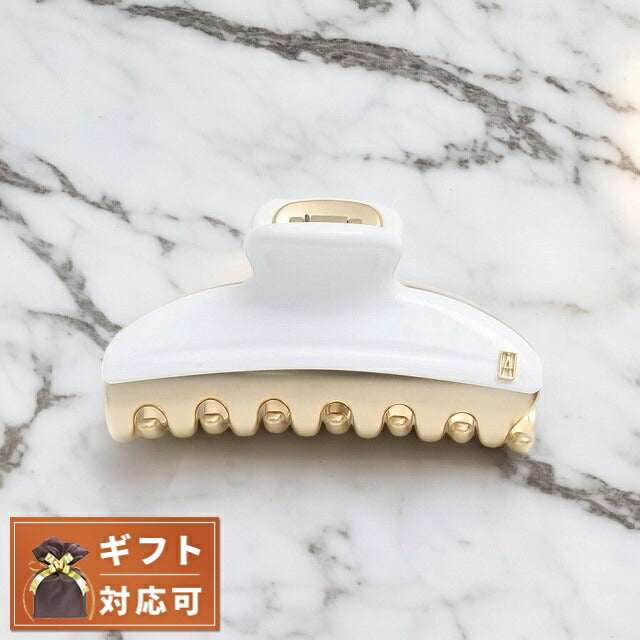 アレクサンドルドゥパリ ALEXANDRE DE PARIS バレッタ ICCM-15571-02P1-BLANC-NAT レディース ホワイト WQ00048430