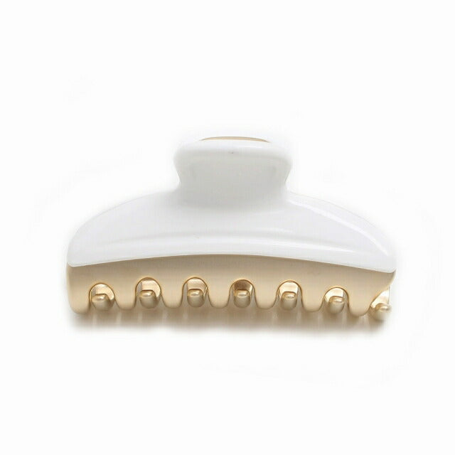 アレクサンドルドゥパリ ALEXANDRE DE PARIS バレッタ ICCM-15571-02P1-BLANC-NAT レディース ホワイト WQ00048430