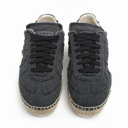 メゾンマルジェラ MAISON MARGIELA スニーカー S58WS0214P4751T8013-370 レディース レプリカ エスパドリーユ ブラック WQ00048583