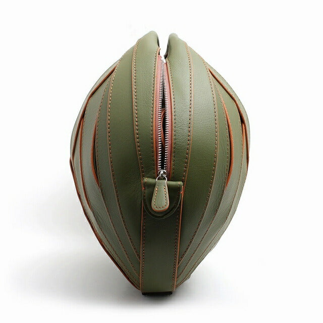 ペランパリ PERRIN PARIS ハンドバッグ RIV4CALWS-KHAKI-CARAMEL レディース パニエ LE PANIER KHAKI CARAMEL カーキ ブラウン WQ00048598