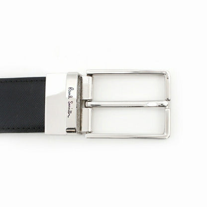 ポールスミス PAUL SMITH ベルト M1A-4437-CCUT-78 メンズ ブラック ブラウン シルバー WQ00048796