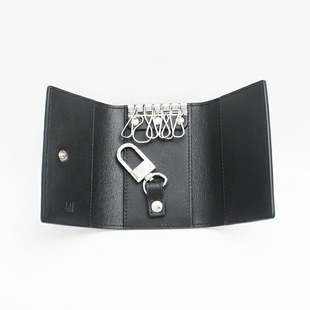 ダンヒル DUNHILL キーケース 19F2F50AT001 メンズ ブラック WQ00049754