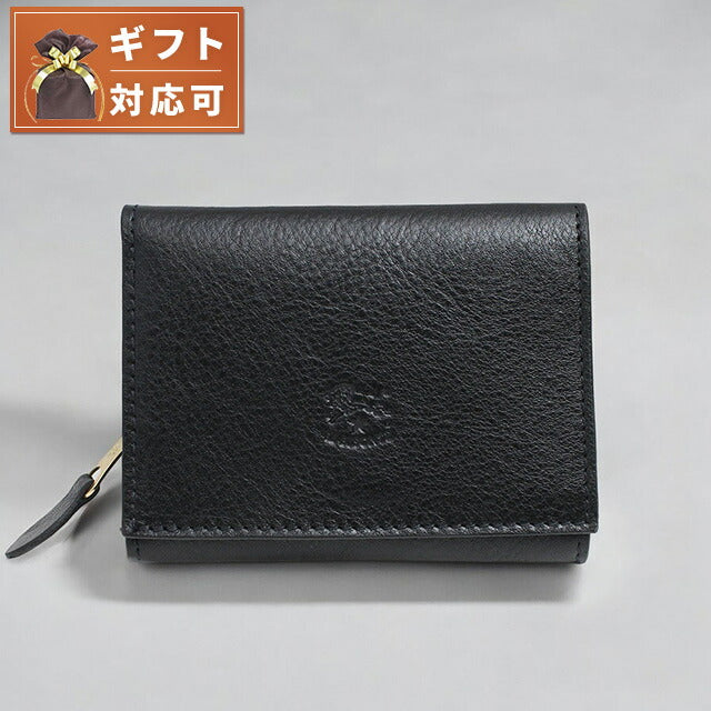 イルビゾンテ IL BISONTE 短財布 SMW036-PV0005-BK110 メンズ レディース NERO ブラック WQ00050331