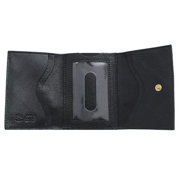 イルビゾンテ IL BISONTE 短財布 SMW036-PV0005-BK110 メンズ レディース NERO ブラック WQ00050331