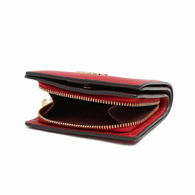 コーチ COACH 二つ折り財布 C2862-IMF8Q レッド WQ00050493