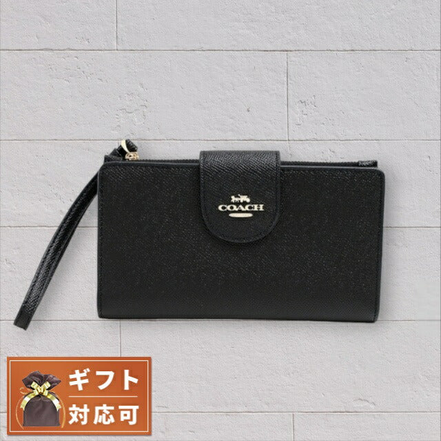 コーチ COACH 長財布 C2869-IMBLK ブラック WQ00050494