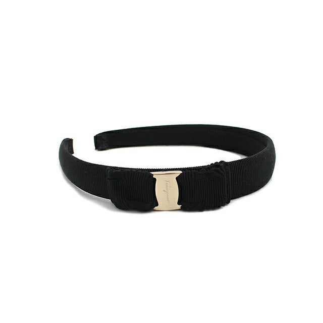 菲拉格慕 FERRAGAMO 发带 346971-660977 女式黑色 WQ00050661