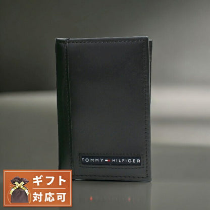 トミーヒルフィガー TOMMY HILFIGER カードケース 31TL20X026-001 メンズ ブラック WQ00050667