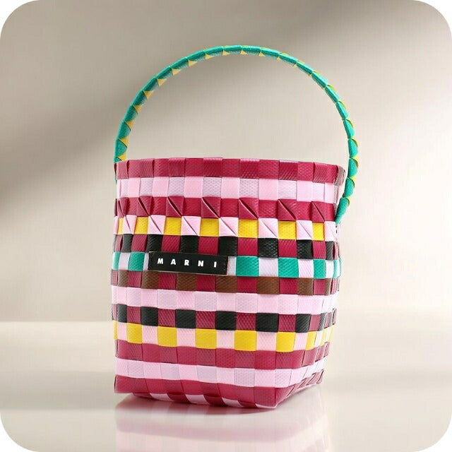 マルニ MARNI M00332-M00IW-0M400 ハンドバッグ レディース マーケット MARKET マルチカラー パープル WQ00050931