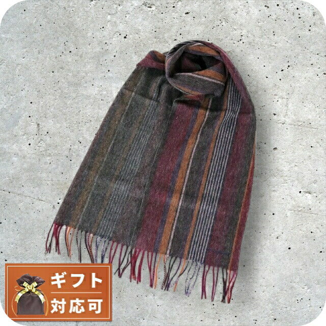 ポールスミス PAUL SMITH マフラー M2A-150K-M459-28 メンズ バーガンディ WQ00051126