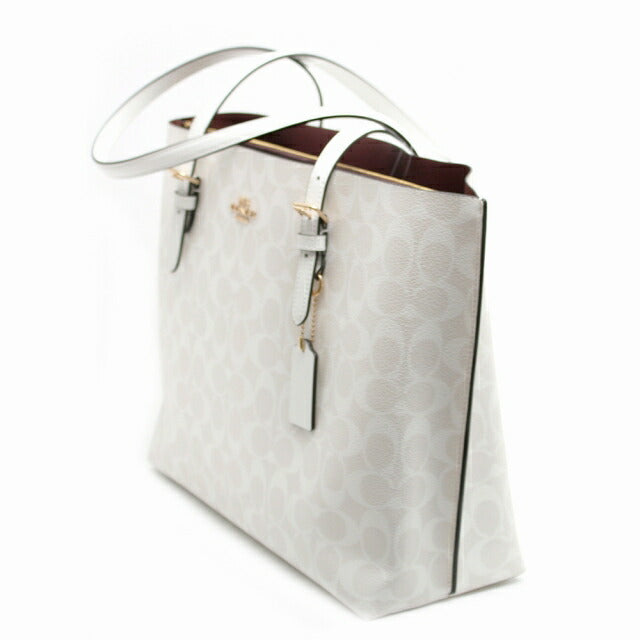 コーチ COACH MOLLIE TOTE SIGNATURE トートバッグ 1665-IMRFF レディース ホワイト WQ00051144