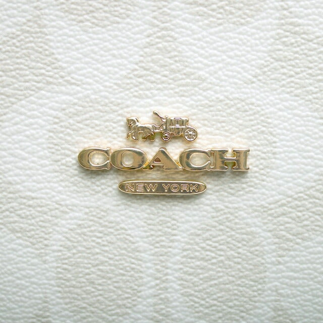 コーチ COACH MOLLIE TOTE SIGNATURE トートバッグ 1665-IMRFF レディース ホワイト WQ00051144