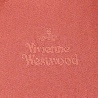 ヴィヴィアンウエストウッド VIVIENNE WESTWOOD マフラー ストール オーブロゴ 刺繍 無地 メンズ レディース G405-PEACH ピーチ WQ00051169