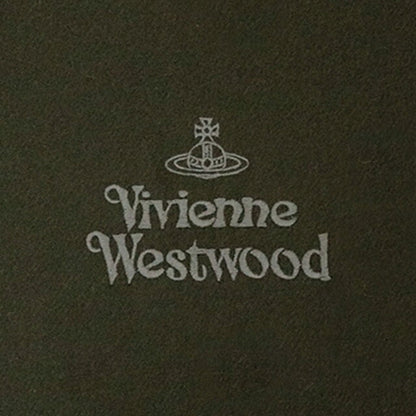 ヴィヴィアンウエストウッド VIVIENNE WESTWOOD マフラー ストール オーブロゴ 刺繍 無地 メンズ レディース P410-ANTHRACITE WQ00051171