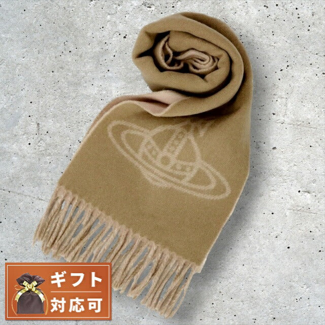 ヴィヴィアンウエストウッド VIVIENNE WESTWOOD マフラー ストール ビッグオーブロゴ バイカラー W00QL-C405 レディース WQ00051370