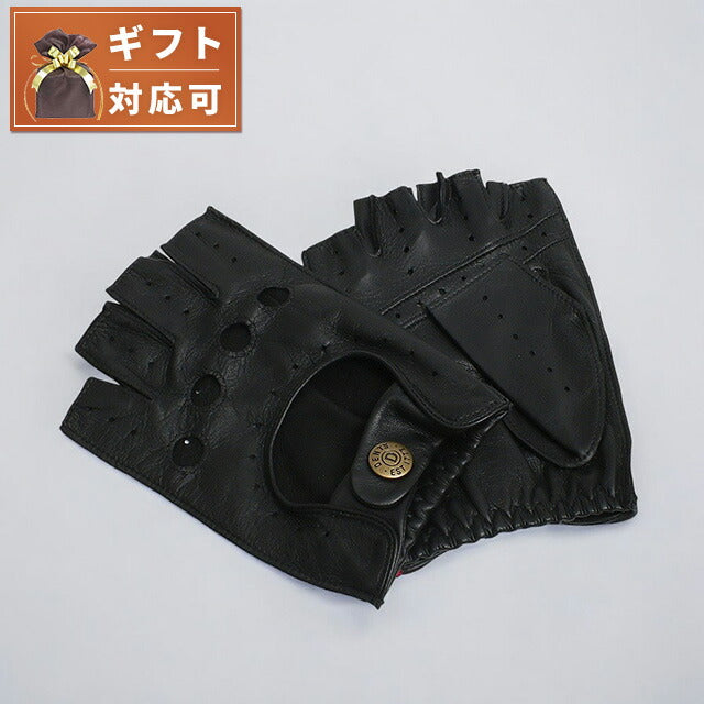 デンツ DENTS SNETTERTON 手袋 フィンガーレス グローブ 5-1009-BLACK-S メンズ ブラック WQ00051382
